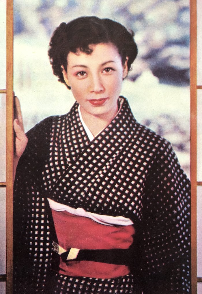 淡島千景の若い頃（1954年撮影）